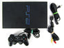 PlayStation 2 System Black with 1 Assorted Controller (PS2)