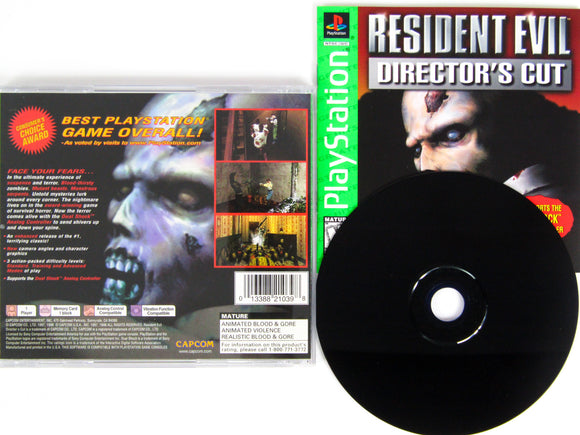 Resident Evil [Director's Cut] [Greatest Hits] (Playstation / PS1)