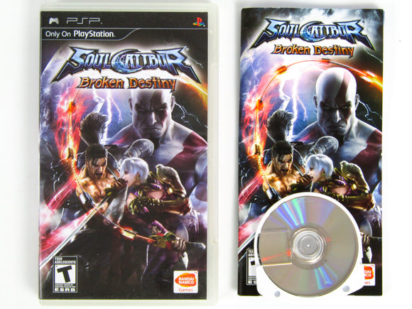 Soul Calibur: Broken Destiny (Playstation Portable / PSP)