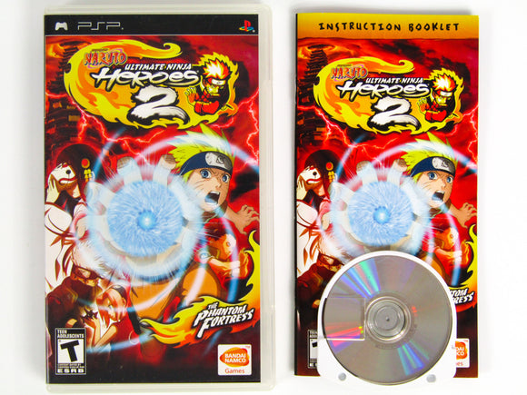 Naruto Ultimate Ninja Heroes 2 The Phantom Fortress (Playstation Portable / PSP)