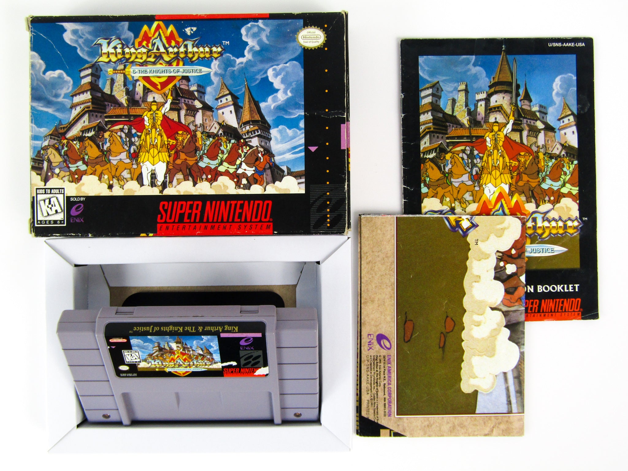 King Arthur and the Knights of good Justice for Super Nintendo