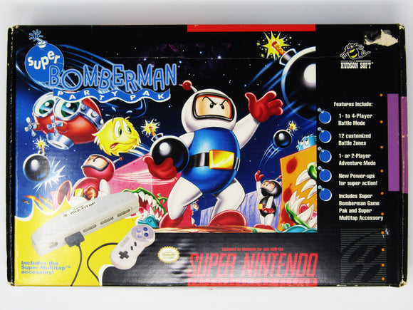 Super Bomberman Party Pack (Super Nintendo / SNES)