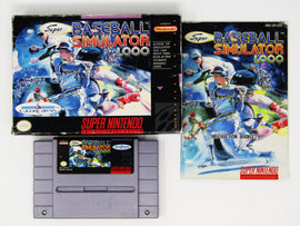 Super Baseball Simulator 1.000 (Super Nintendo / SNES)