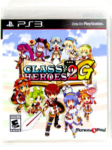 Class Of Heroes 2G (Playstation 3 / PS3)
