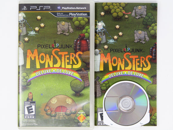 Pixel Junk Monsters Deluxe (Playstation Portable / PSP)