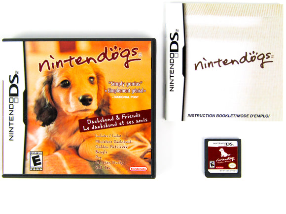 Natendogs Nintendogs Dachshund And Friends (Nintendo DS) – RetroMTL
