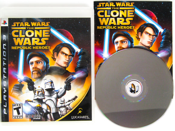 Star Wars Clone Wars: Republic Heroes (Playstation 3 / PS3)