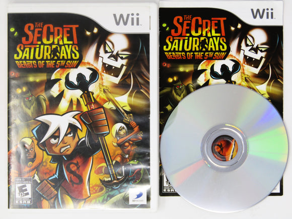 The Secret Saturdays: Beasts Of The 5th Sun (Nintendo Wii)