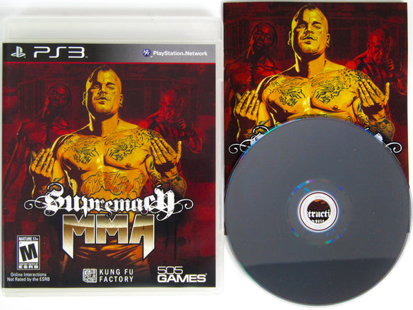 Supremacy MMA (Playstation 3 / PS3)