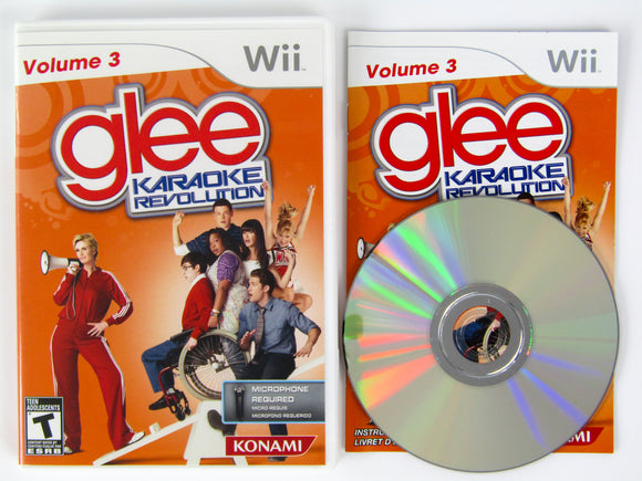Karaoke Revolution Glee Vol 3 (Nintendo Wii)