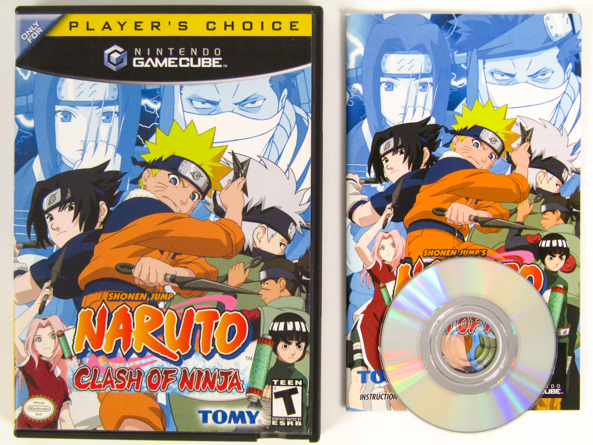 Naruto: Gekitou Ninja Taisen! 2 - Gamecube - USED (INCOMPLETE) (IMPORT) -  World-8