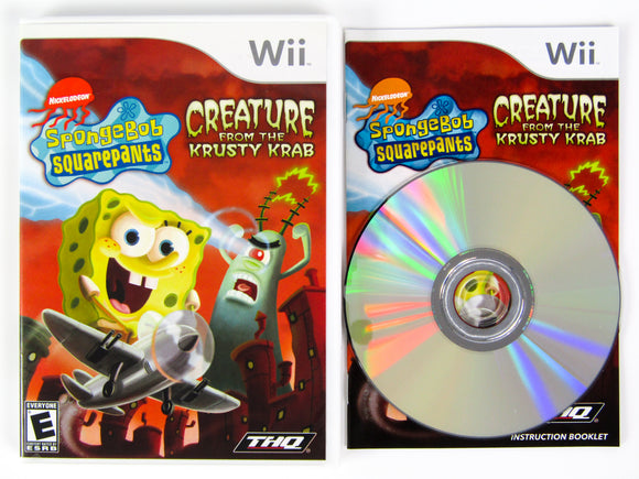 SpongeBob SquarePants Creature From Krusty Krab (Nintendo Wii)