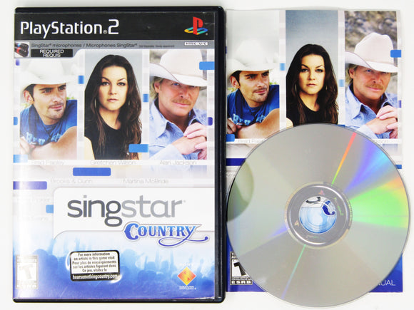 SingStar Country (Playstation 2 / PS2)