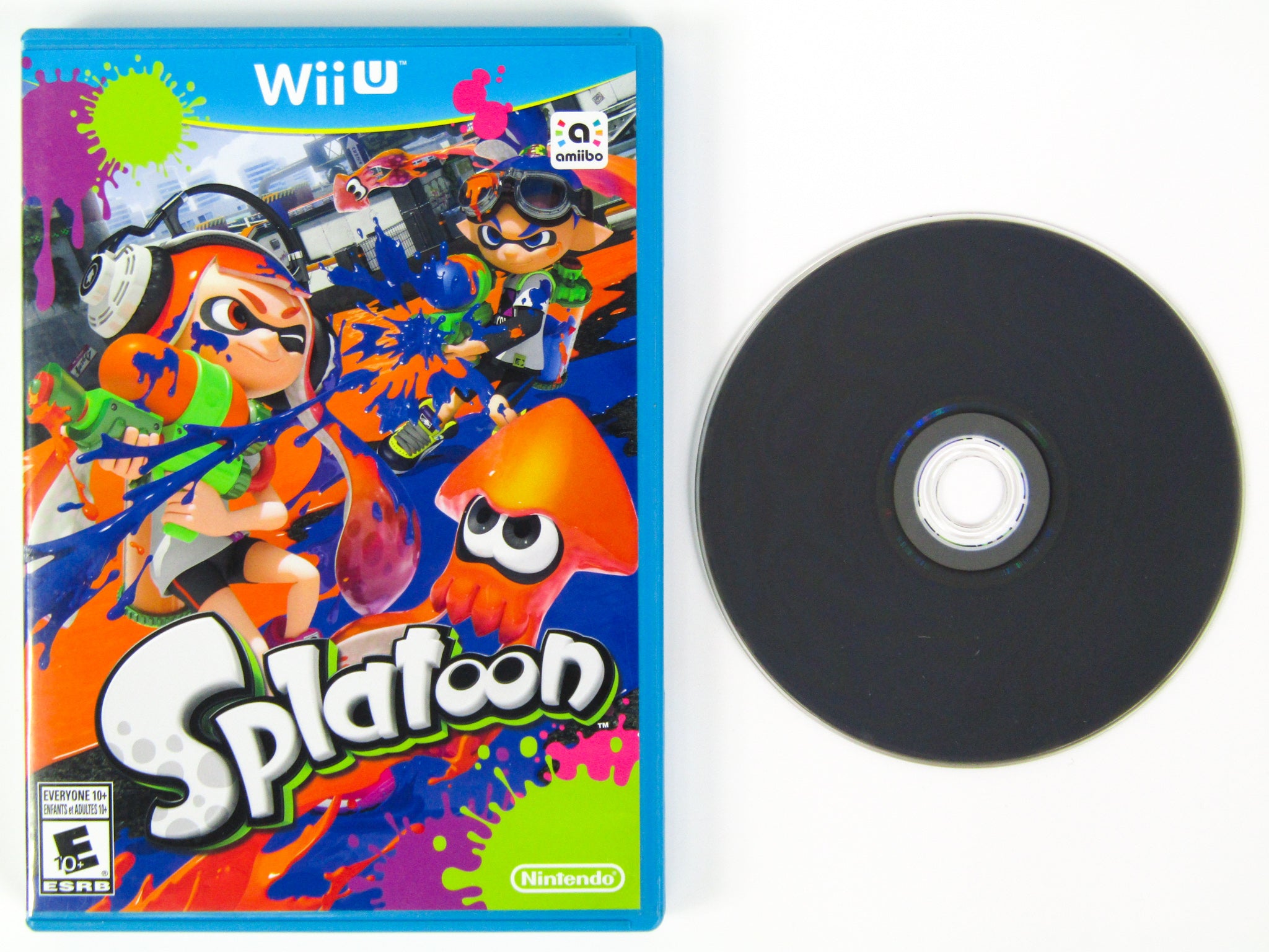 Splatoon Disc Image Splatoon (Nintendo Wii U) – RetroMTL