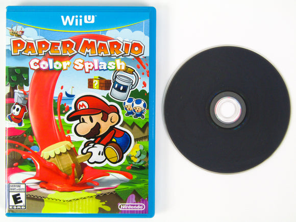 Paper Mario Color Splash (Nintendo Wii U)