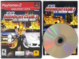 Midnight Club 3 Dub Edition Remix [Greatest Hits] (Playstation 2 / PS2)