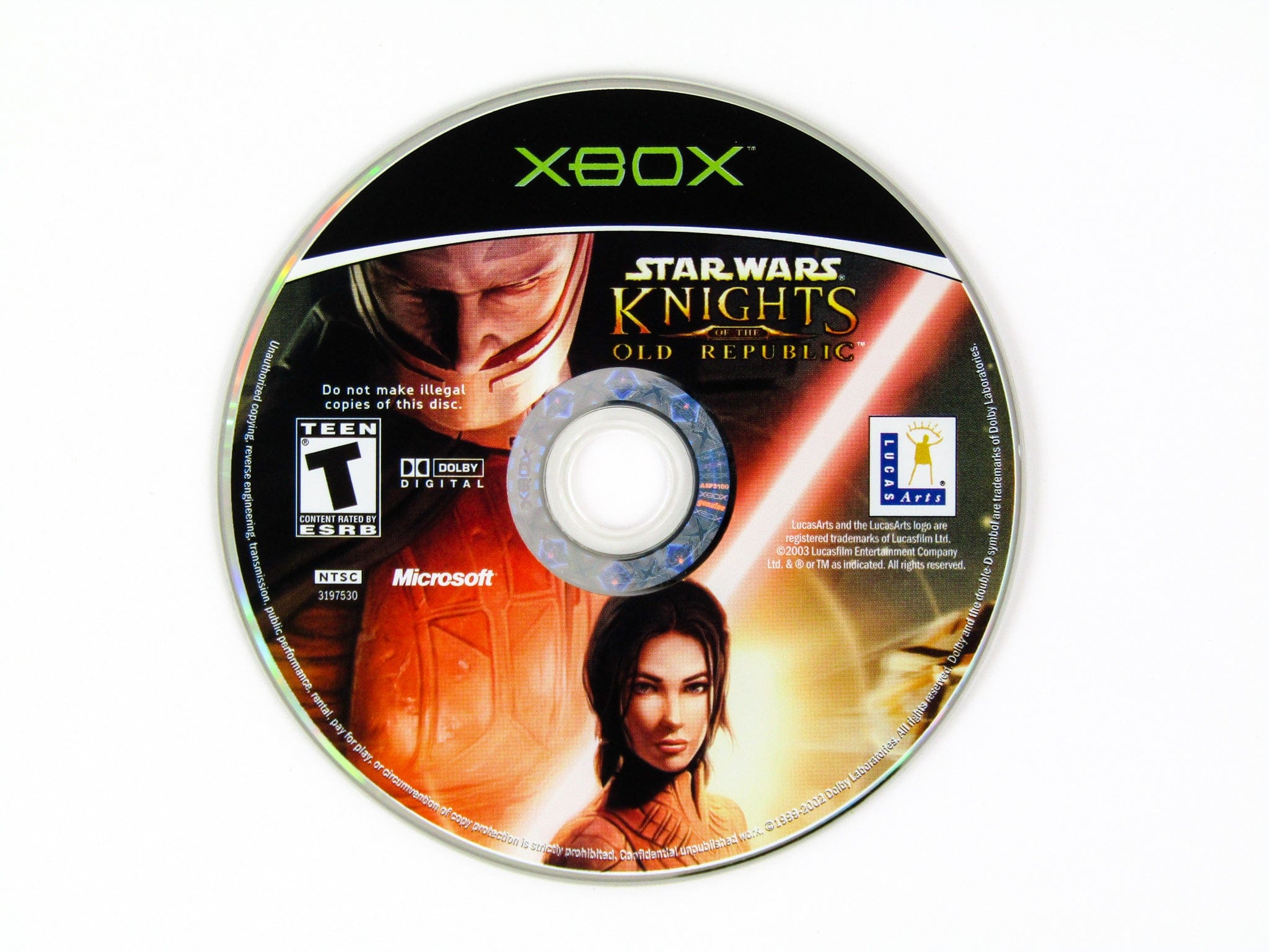 Star Wars Knights of the Old Republic [Not for Resale] (Xbox) - RetroMTL