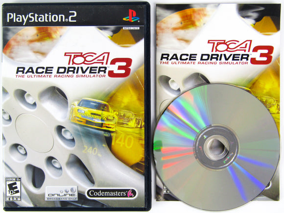 TOCA Race Driver 3 (Playstation 2 / PS2)