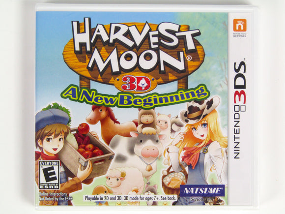 Harvest Moon: A New Beginning (Nintendo 3DS)