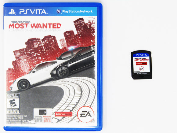 Need for Speed Most Wanted (Playstation Vita / PSVITA)