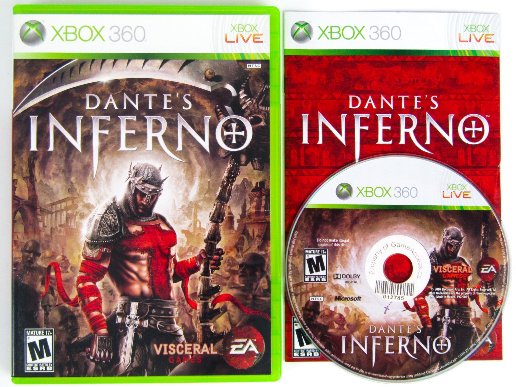 Dante's Inferno (Xbox 360) - RetroMTL