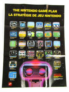 The Nintendo Game Plan [Poster] (Nintendo / NES)