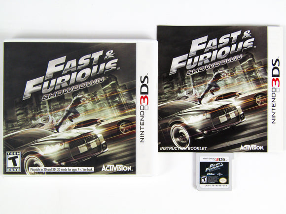 Fast And The Furious: Showdown (Nintendo 3DS)