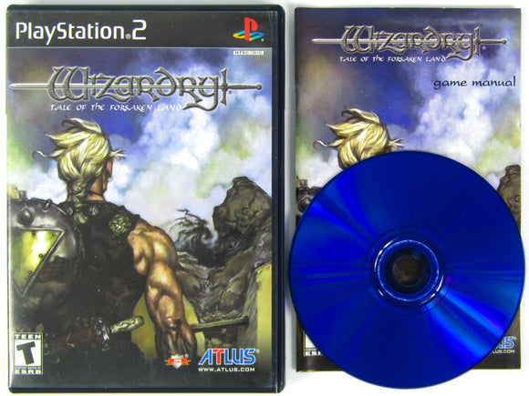 Wizardry Tale Of The Foresaken Land (Playstation 2 / PS2)