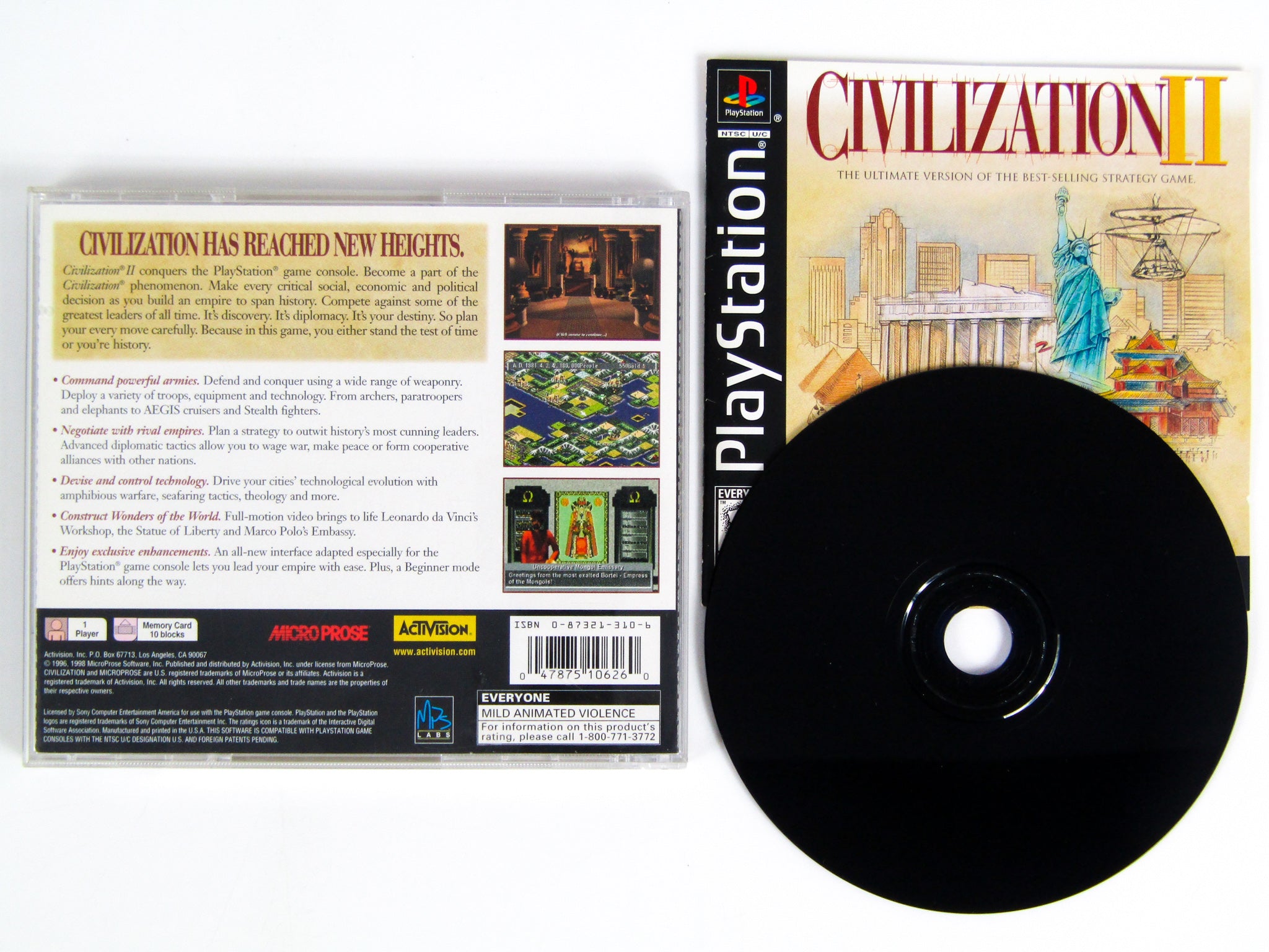 Civilization deals ii ps1