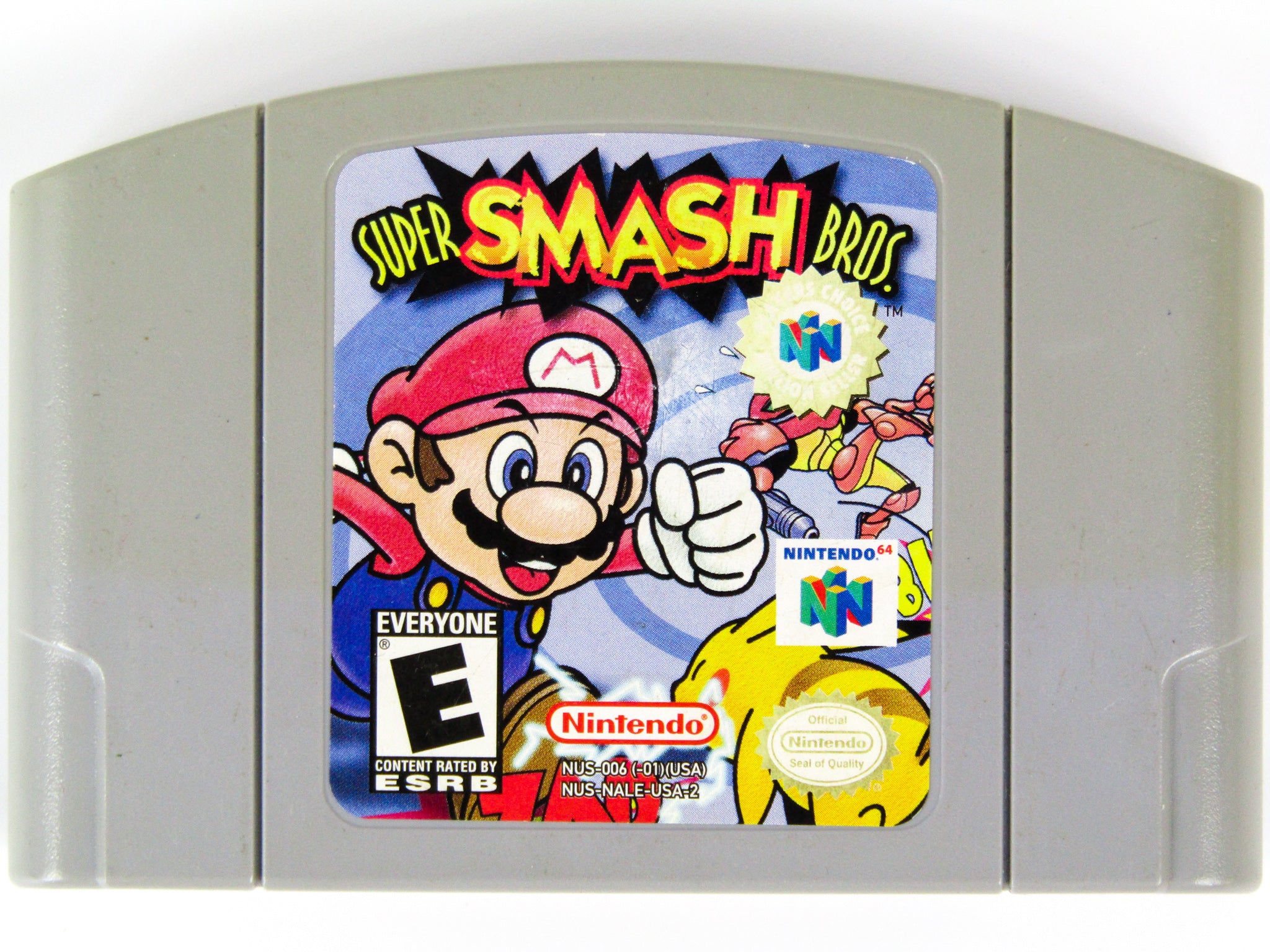 Super Smash Bros. Player's Choice for store Nintendo 64