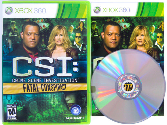 CSI: Fatal Conspiracy (Xbox 360)