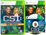 CSI: Fatal Conspiracy (Xbox 360)