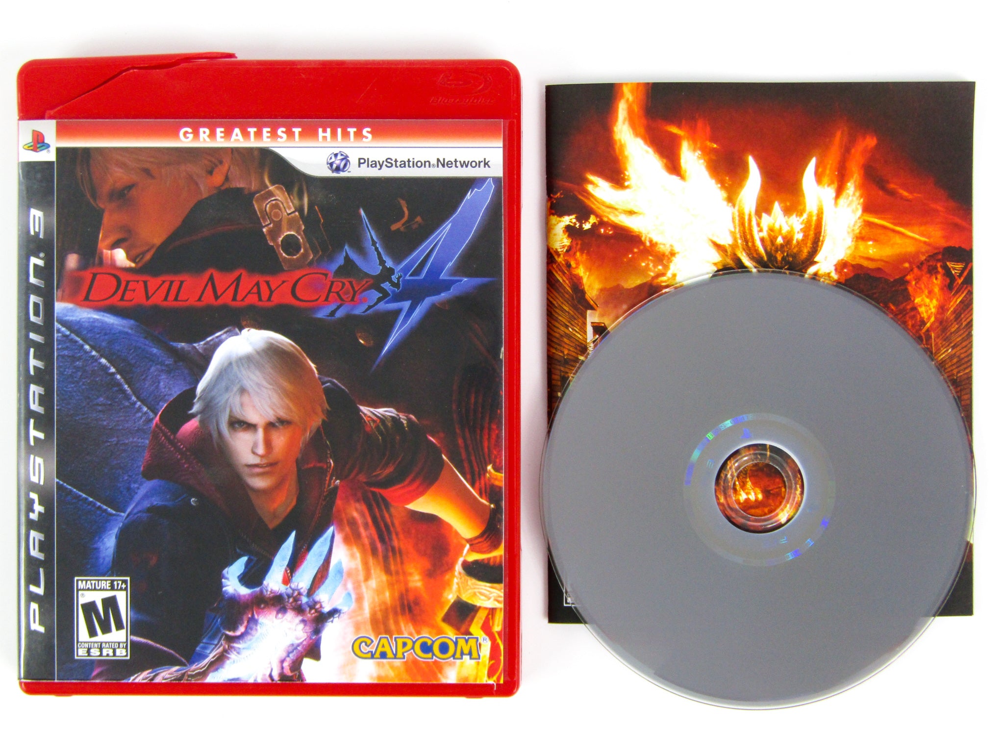 DVD Devil May Cry 4 Greatest Hits Lacrado Original Ps3 - Capcom