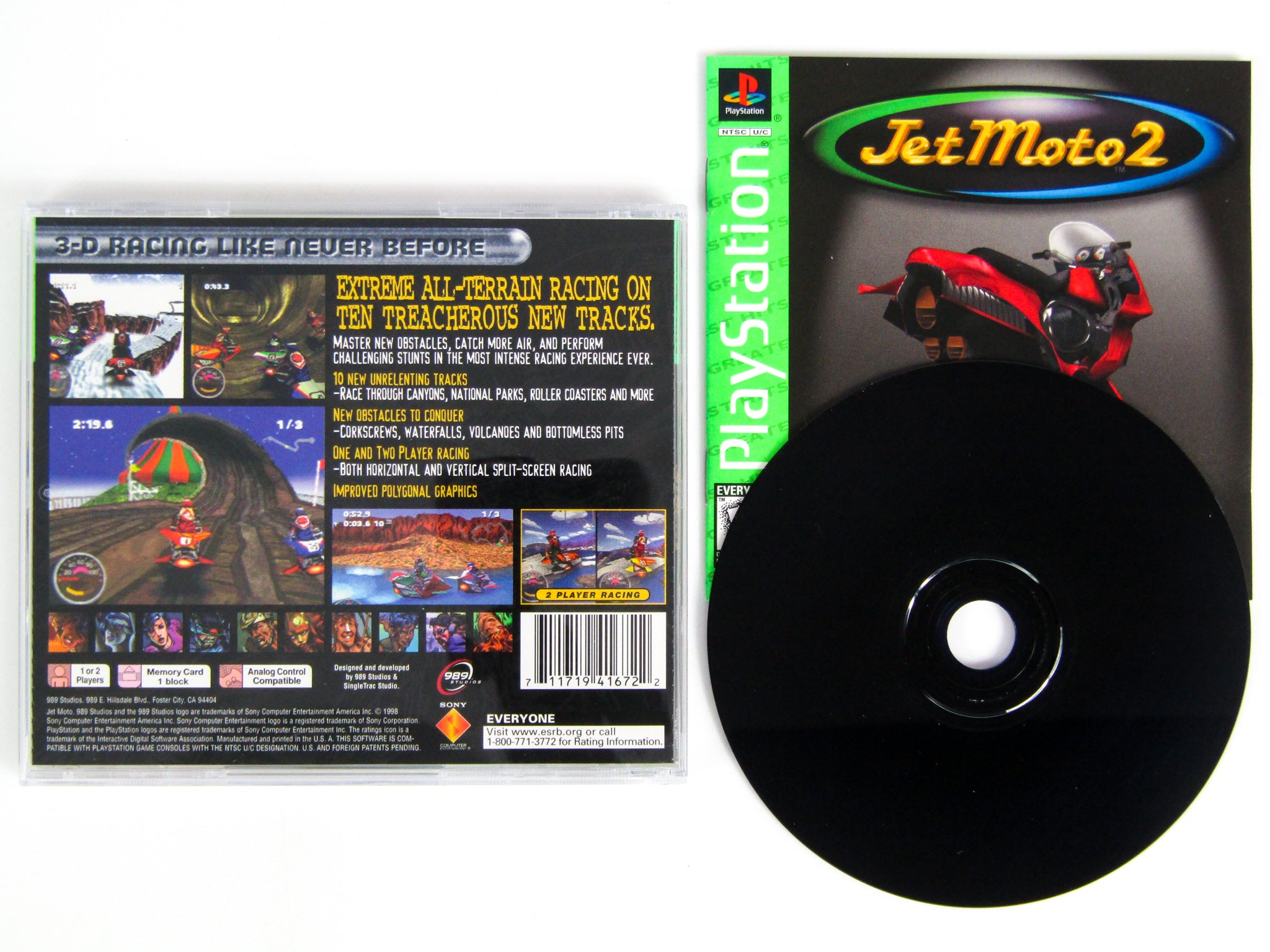 Jet moto 2 sale ps1