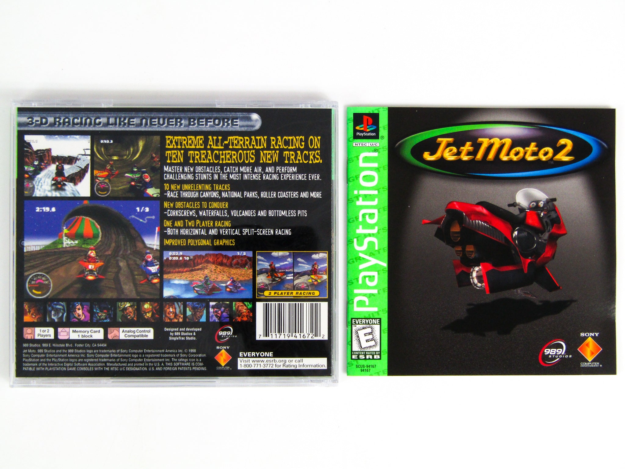 Jet Moto 2 [Greatest Hits] (Playstation / PS1) - RetroMTL