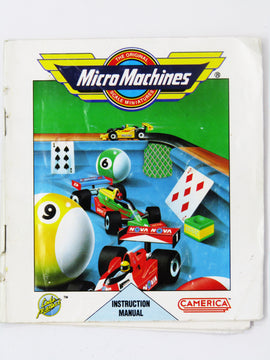Micro Machines [Manual] (Nintendo / NES)