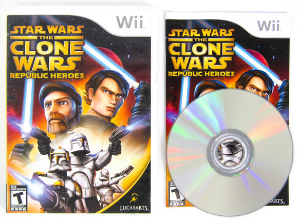 Star Wars Clone Wars: Republic Heroes (Nintendo Wii)