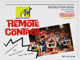MTV Remote Control [Manual] (Nintendo / NES)
