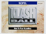 Klash Ball [Manual] (Nintendo / NES)