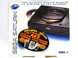 Sega Saturn System + 3 In 1 Games