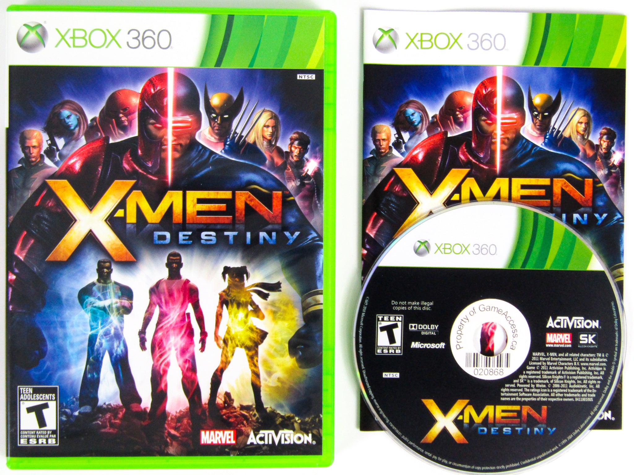 X-Men Destiny - Xbox 360 (SEMINOVO) - Interactive Gamestore