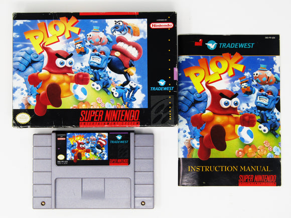 Plok (Super Nintendo / SNES)