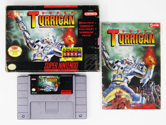 Super Turrican (Super Nintendo / SNES)