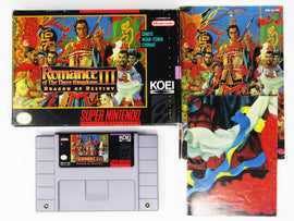 Romance of the Three Kingdoms III: Dragon of Destiny (Super Nintendo / SNES)
