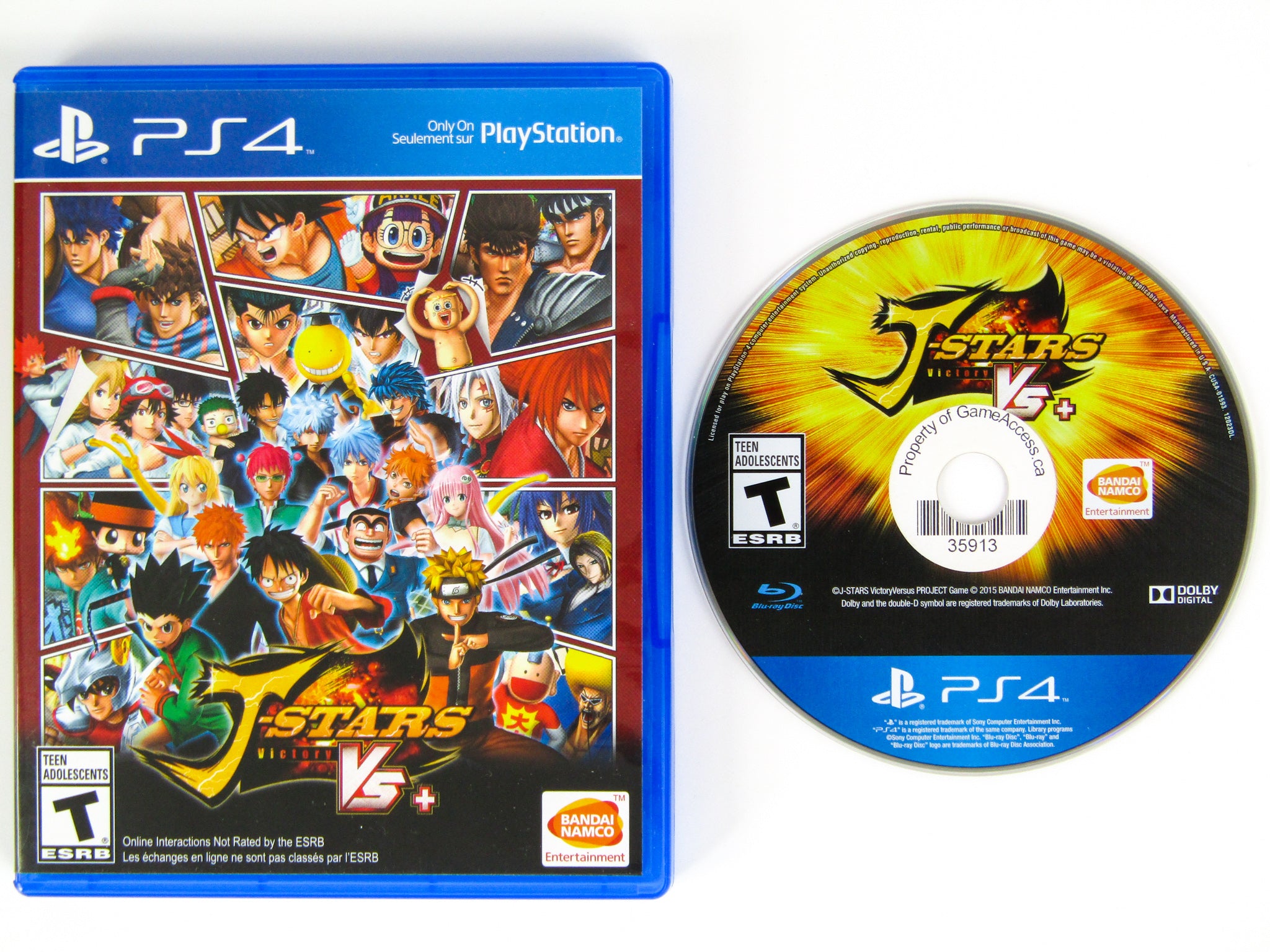 J-Stars Victory VS+ (PlayStation 4 / PS4) – Retro MTL