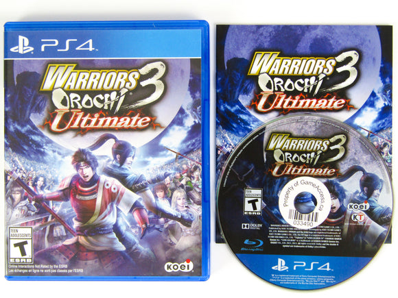 Warriors Orochi 3: Ultimate (Playstation 4 / PS4)