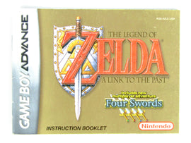 Legend of Zelda Link to the Past [Manual] (Nintendo Game Boy Advance / GBA)