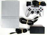 PlayStation 2 System Slim Silver with 1 Assorted Controller (PS2)