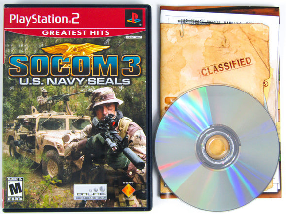 SOCOM III US Navy Seals [Greatest Hits] (Playstation 2 / PS2)