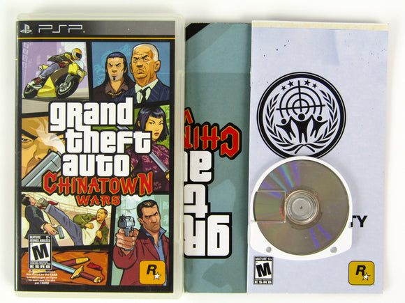 Grand Theft Auto: Chinatown Wars (Playstation Portable / PSP)